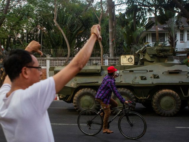 Police fire at anti-coup protesters in Myanmar as clashes intensify (GRAPHIC VIDEO)
