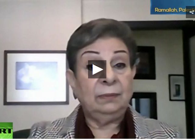 Dr. Hanan Ashrawi: Israel has shown its apartheid system by excluding Palestinians from Covid vaccine rollout!