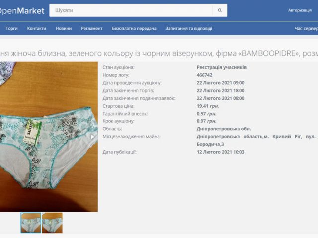We’re taking every-thong! Ukrainian bailiffs confiscate women’s PANTIES for Ministry of Justice auction to pay down debts