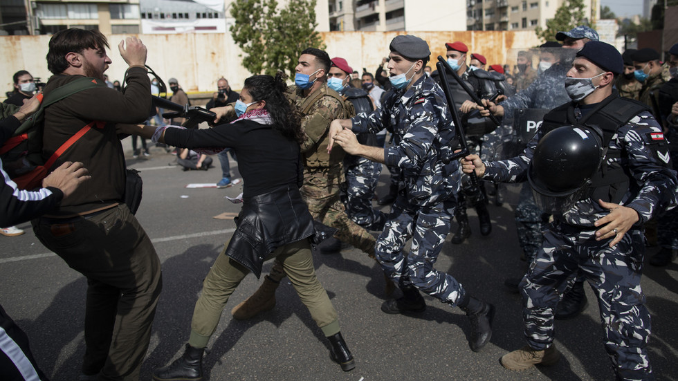 Protesters have