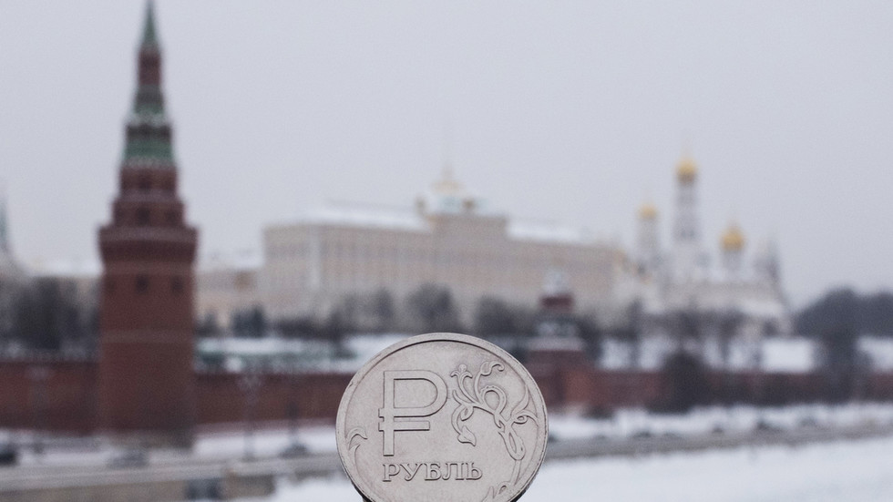 The Russian ruble