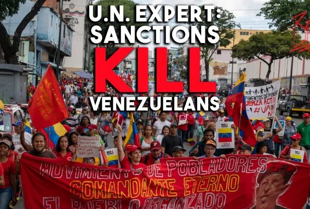 UN expert details crushing human toll of US sanctions on Venezuela