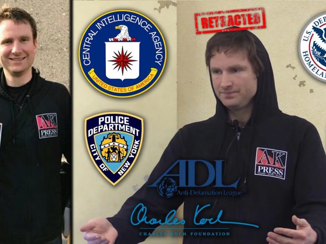 Alexander Reid Ross, disgraced author of several retracted articles, works with ex-cops, CIA spies, and DHS agents