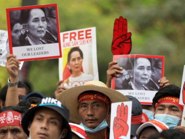 Military will stay in power for ‘certain time’ then hold elections, says Myanmar junta while accusing ousted Suu Kyi of corruption