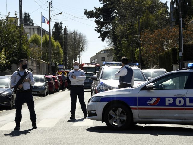 French police administrative officer fatally stabbed, suspect shot dead at the scene