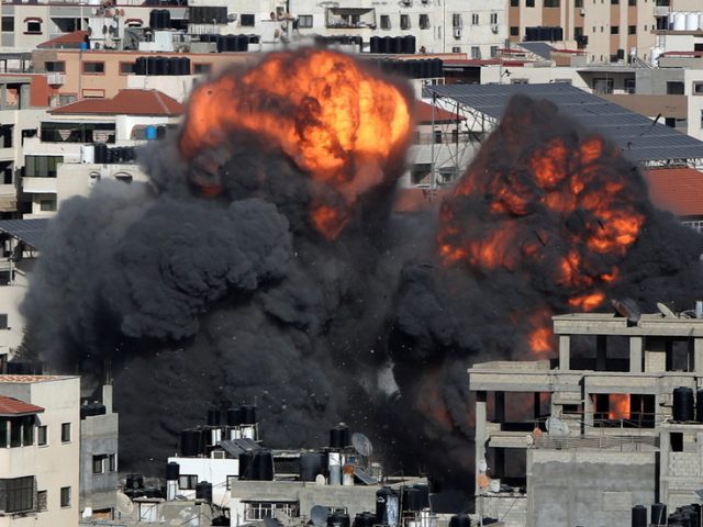 IDF says it DESTROYED Hamas security chief’s office in Gaza, as exchange of strikes rages on (VIDEOS)