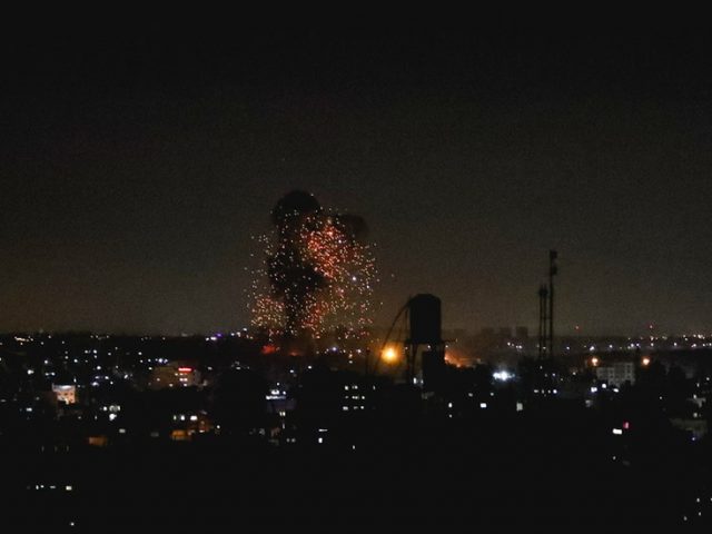 Israel bombs Gaza for 2nd day straight in response to cross-border attacks as shaky truce falters (VIDEOS)