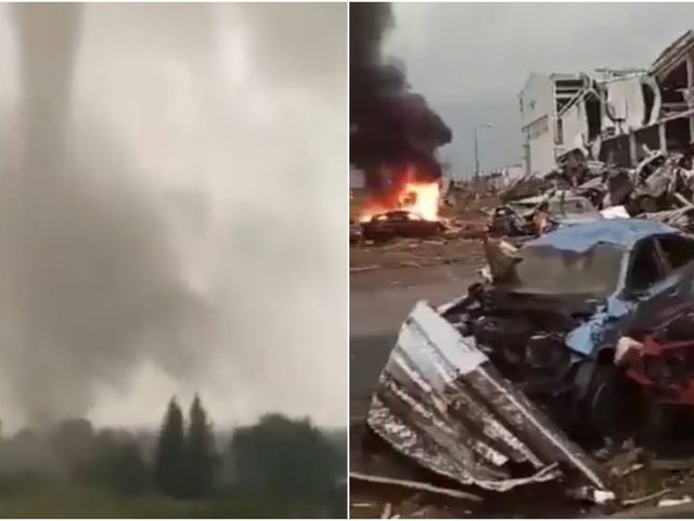 Hundreds injured, villages DESTROYED as strong tornado rips through Czech Republic towns (VIDEOS)