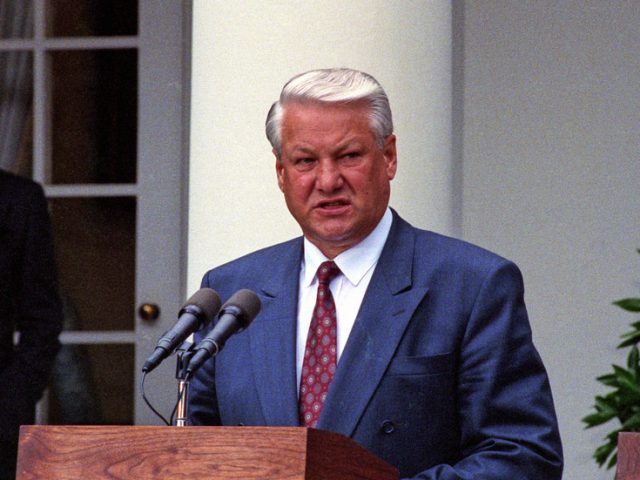 Boris Yeltsin had entourage of ‘hundreds’ of CIA agents who instructed him how to run Russia, claims former parliamentary speaker