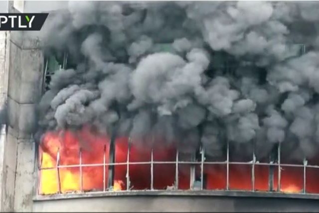 Over 50 killed, dozens injured & many feared trapped in Bangladesh factory fire (VIDEO)