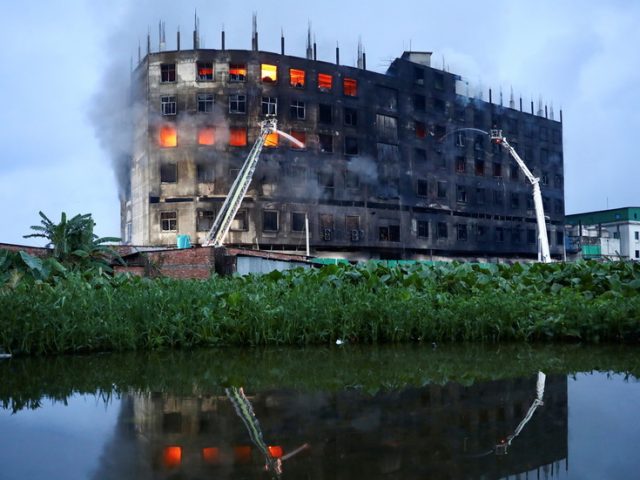 Bangladesh factory owner among those arrested after over 50 workers die locked inside inferno