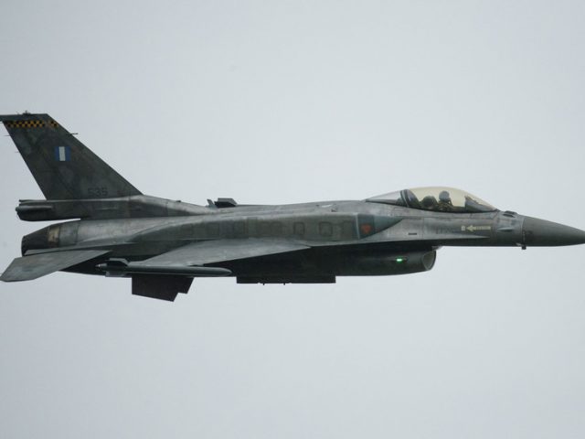 Two injured after Dutch F-16 fighter plane crashes into building, forcing pilot to eject (PHOTOS)