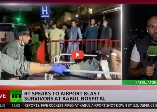 ‘Americans opened fire fearing next explosion’: Witnesses of chaotic Kabul suicide bombing aftermath speak to RT