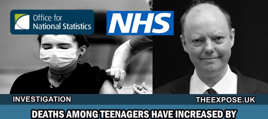 Investigation: Deaths among Teenagers have increased by 47% in the UK since they started getting the Covid-19 Vaccine according to official ONS data