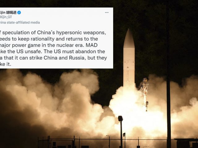 Washington must be going MAD: Nuclear-era logic of Mutually Assured Destruction will make America safe, Chinese media boss jibes