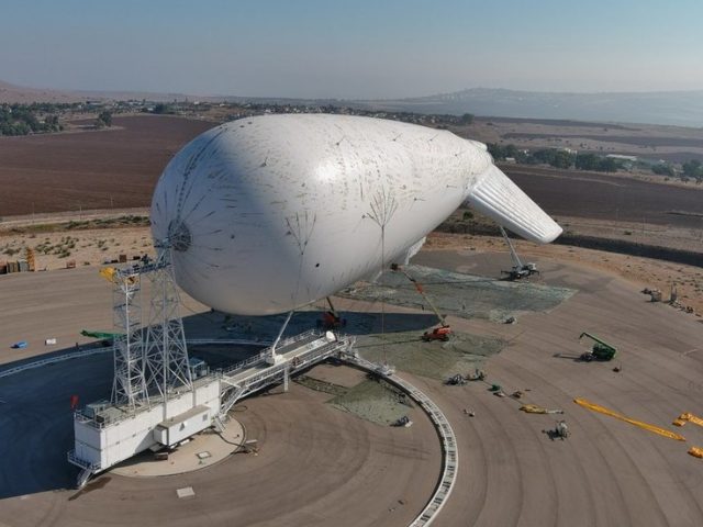 Israel to put massive military balloon in the sky (VIDEO)