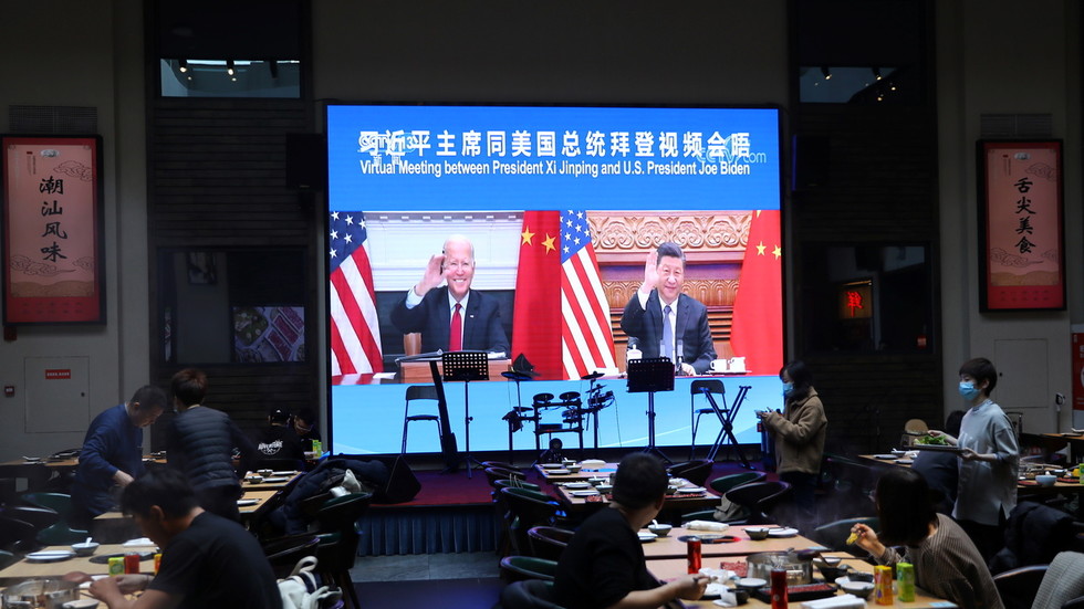 The US and Chinese leaders