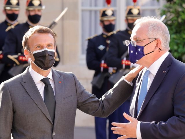 Macron accuses Australian PM of lying about submarine deal