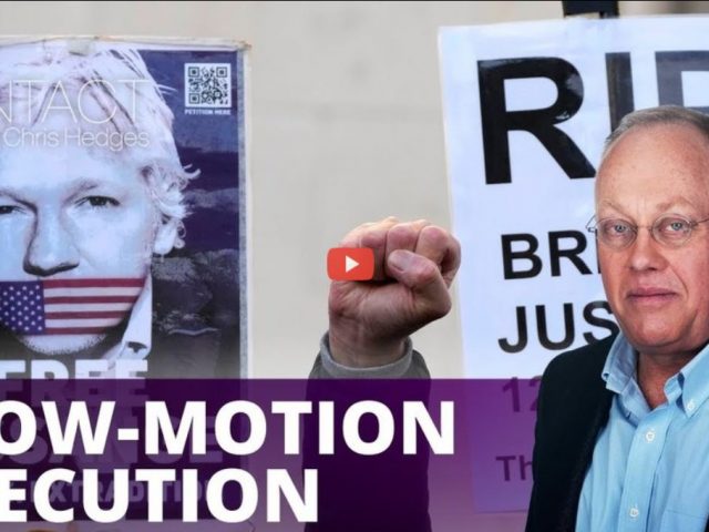 On Contact: Slow-motion execution of Julian Assange