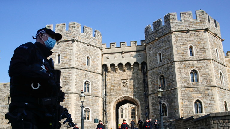Windsor Castle Christmas Day