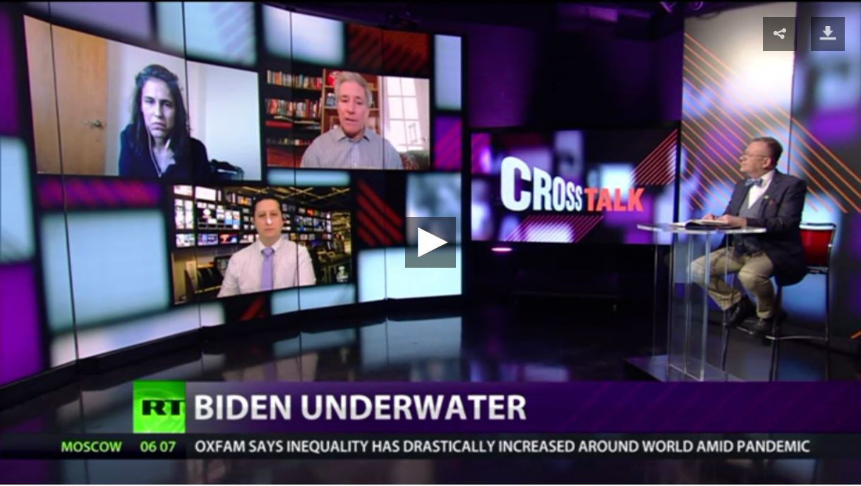 Cross Talk Biden underwater