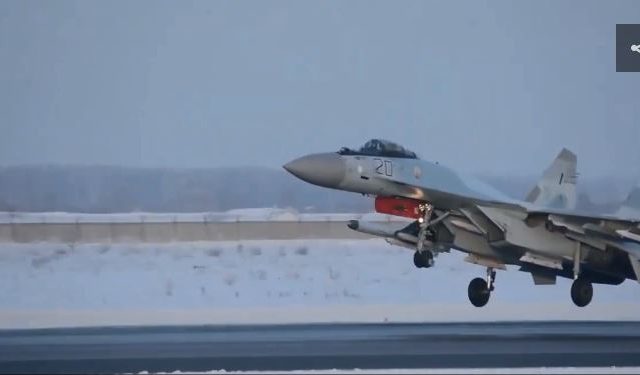 WATCH Russian fighter jets take off for Belarus