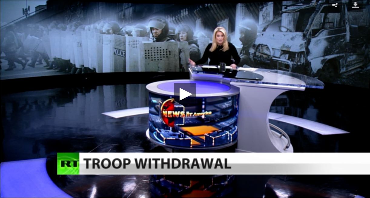 Troop withdrawal