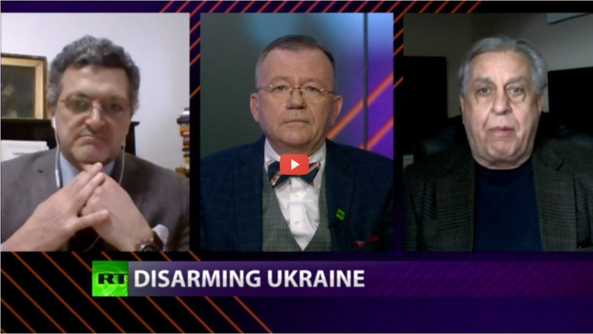 Cross talk disarming Ukraine