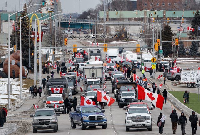 Ontario declares state of emergency over trucker protest