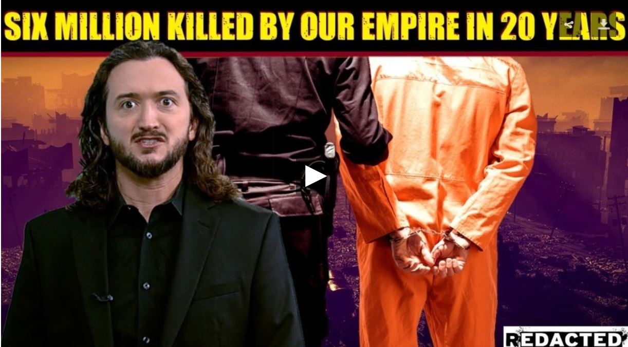 Lee Camp takes on the US’ dedication to fostering the largest prison state in the world, while also running a global terror campaign with a shocking body count that it ironically calls the ‘War on Terror’. Camp also reports on the real reason for the push for war with Russia, and a new report on the impacts of climate change. Naomi Karavani looks into a creepy move from Amazon.com Inc.