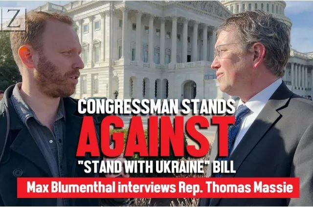 Why Rep. Thomas Massie stood against “stand with Ukraine” resolution