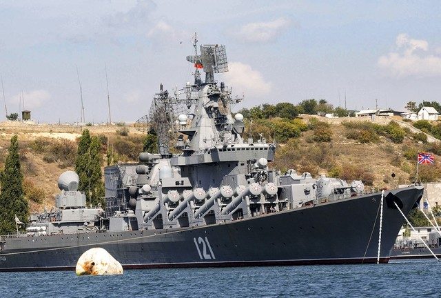Russian flagship sinks – military