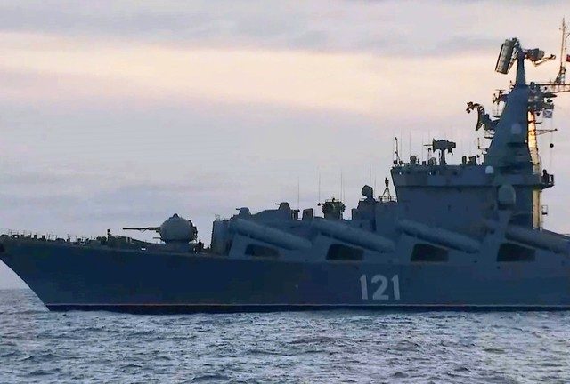 Russian warship ‘seriously damaged’ by explosion – military