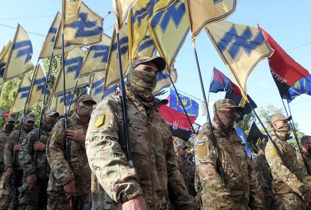 Ukraine compares its struggles to Nazi Germany
