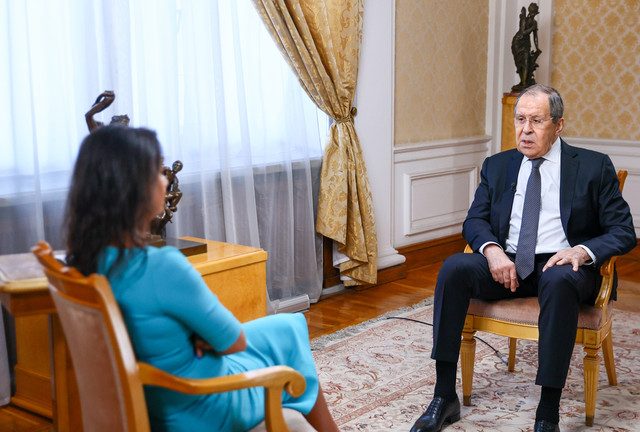 Russia’s Lavrov talks Ukraine, sanctions and nuclear war with RT (FULL VIDEO)