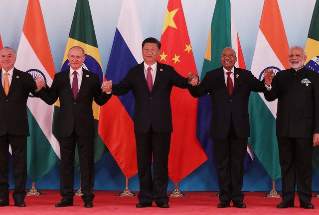 By taking on American hegemony and challenging the dollar, BRICS members represent the best hope for a fairer world order