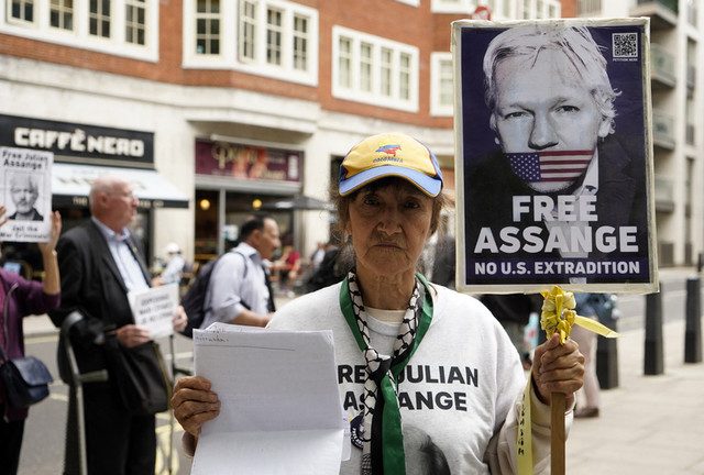 Assange files appeal against US extradition