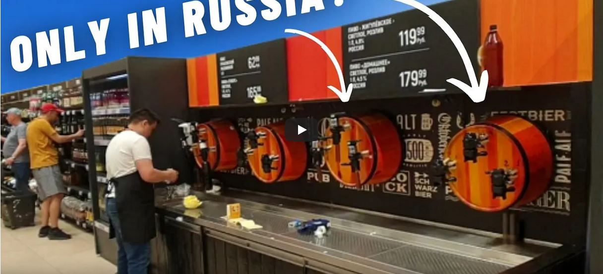 Russian supermarkets