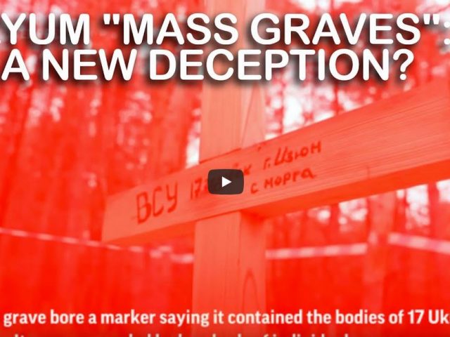 Are these graves evidence of war crimes or mass deception?