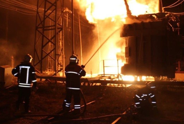 Ukraine suffers massive blackout after ‘Russian strikes’