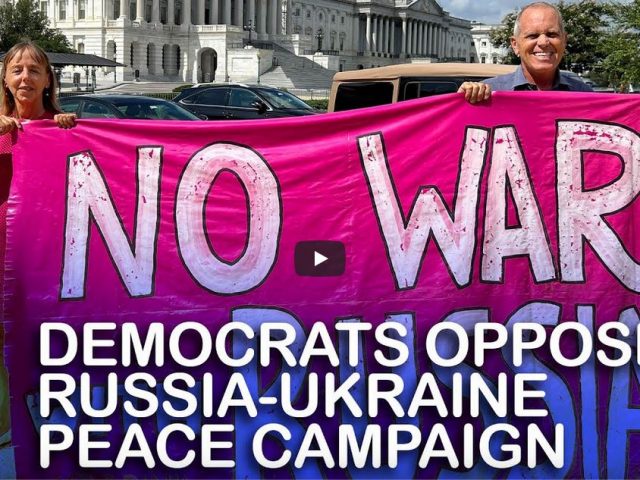 Congressional Democrats shun Ukraine peace campaign