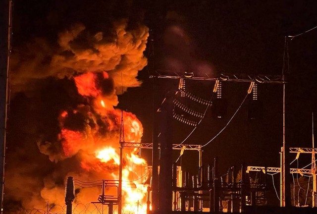 Power plant attacked in Russian city near Ukrainian border