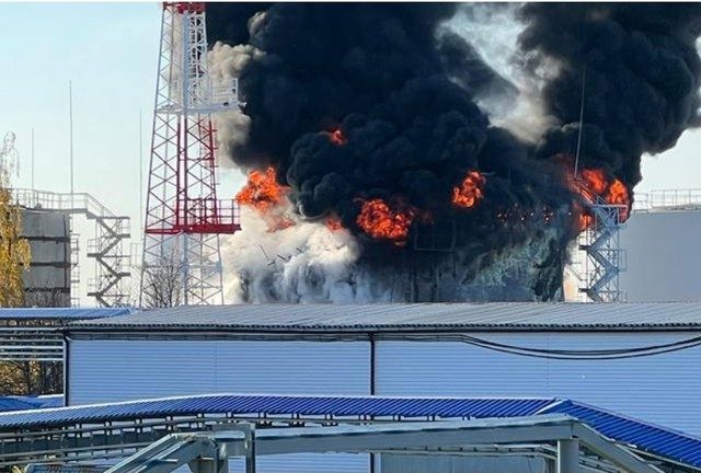 Oil depot, customs office shelled in Russia – governor