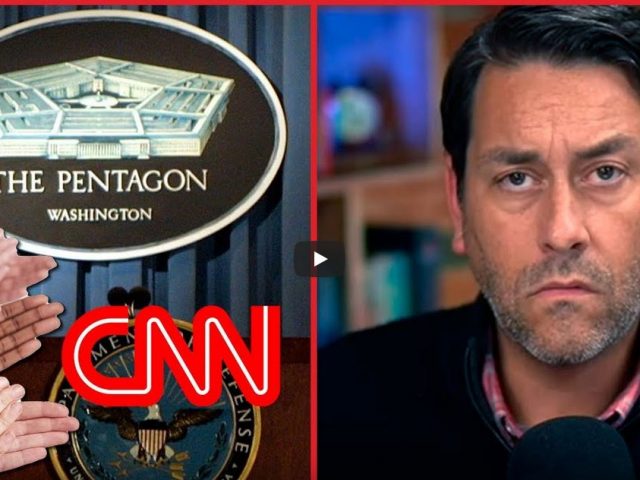 This is SICK! Pentagon applaudes CNN war propagandist | Redacted with Clayton Morris