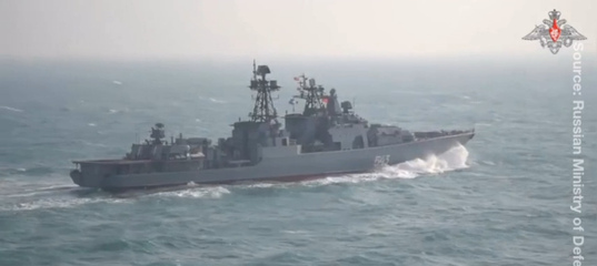 Navies of China and Russia engage in joint maneuvers (VIDEO)