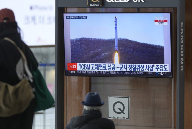 North Korea fires missiles toward Japan
