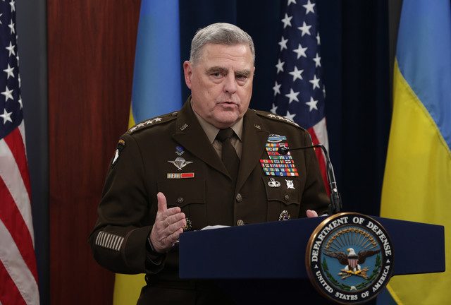 Top US general attends Ukraine war-planning drills