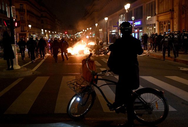 French protests rage after vote on pension reform (VIDEOS)