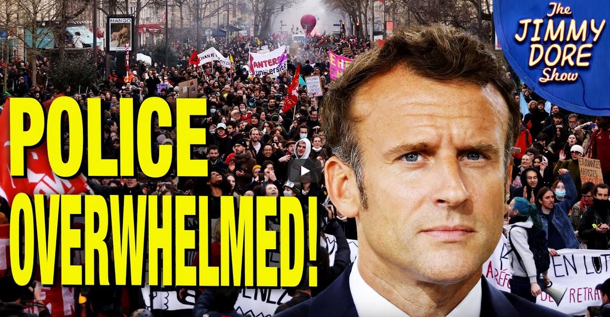 Jimmy Dore French protest