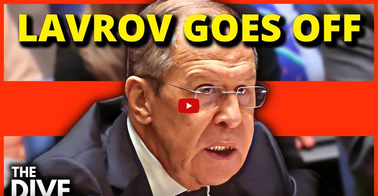 The Dive Lavrov goes off at the UN